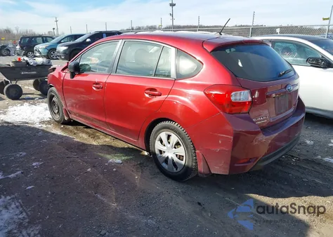 2015 Subaru Impreza 2.0I from USA, damaged, VIN JF1GPAA66FH256128